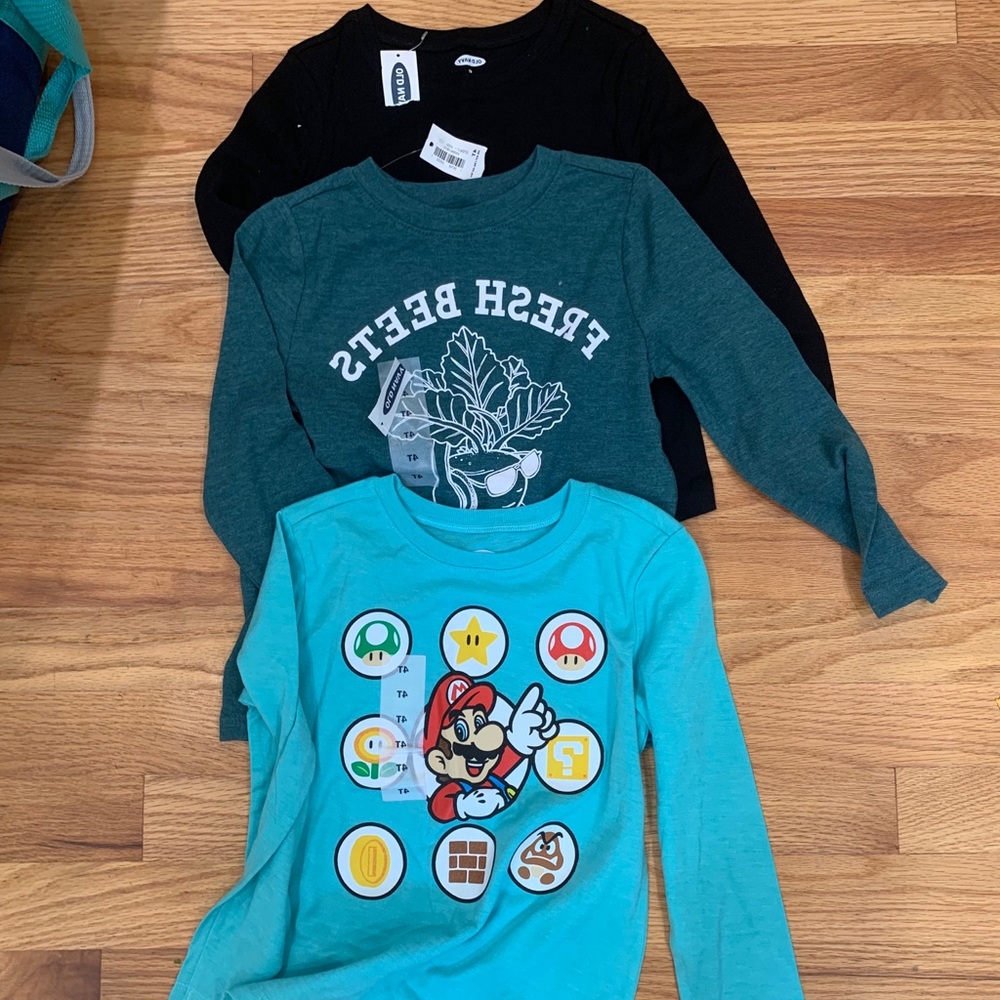 3 brand new tee shirts